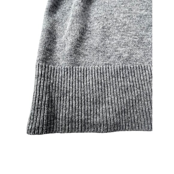 Paige Free People Womens Gray Wool Izabella Cowl Neck Off Shoulder Sweater Top M - Picture 10 of 16